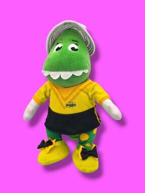 The Wiggles Dorothy The Dinosaur In Emma Wiggle Outfit Stuffed Plush
